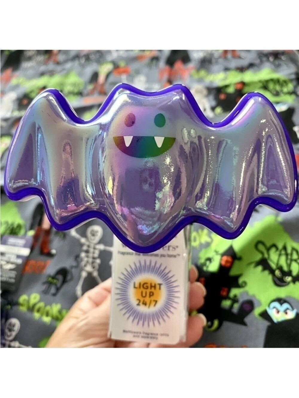 Bath and Body Works Purple Bat Wallflowers Plug In